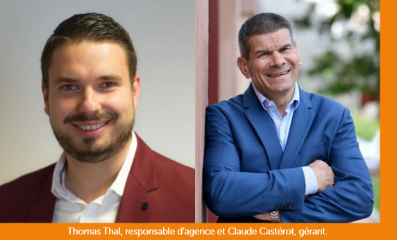 Thomas Thal et Claude Castérot Thomas Thal et Claude Castérot