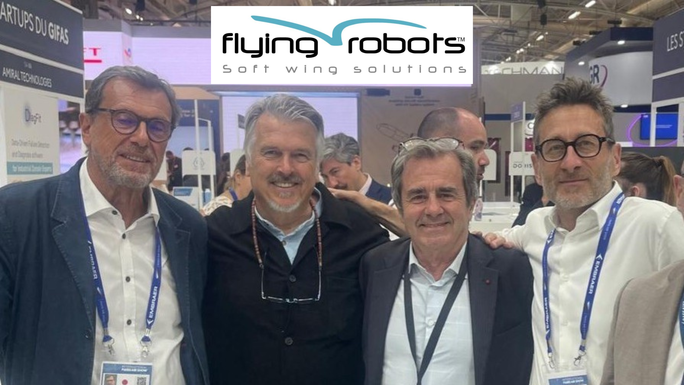 L'équipe de Flying robots